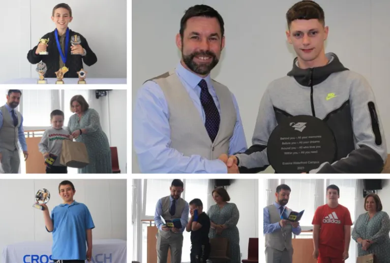 Collection of images from prize giving at Erskine Waterfront