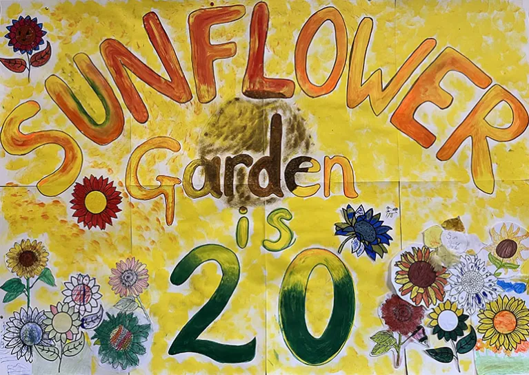 Artwork - Sunflower Garden is 20